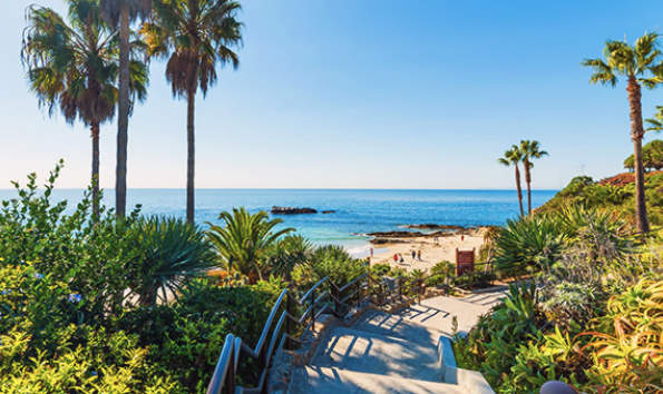 orange county beach access pathway